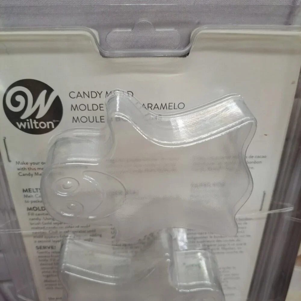 NIP Wilton Halloween3 Cavity, Ghost Cocoa Bomb Candy Mold, 2 Packs-2115-0-0238‎